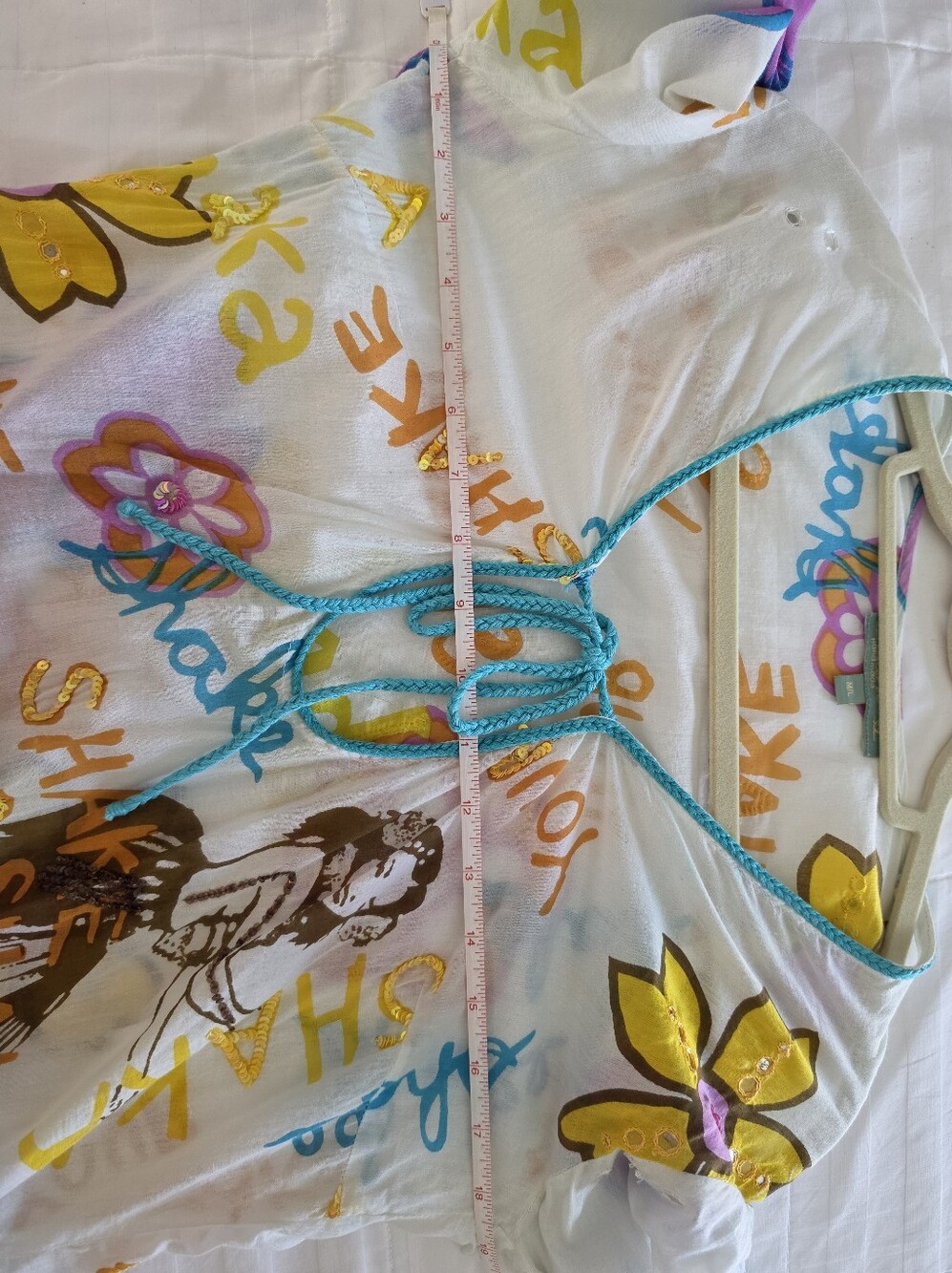 Letarte Shake Your Shaka Cover Up Size M / L - Picture 11 of 12